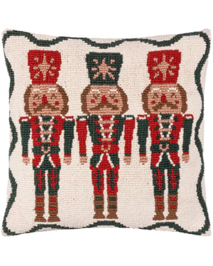 furn. Nutcracker Trio Tufted Cushion Cover, 45 cm x 45 cm
