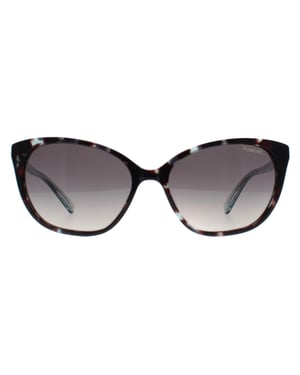 Banana Republic Cat Eye Womens Black Green Havana Grey Gradient Polarized BR 2001/S