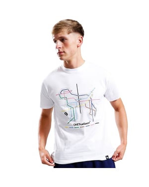 One True Saxon Station Mens White T-Shirt