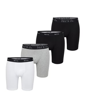 Boxer Briefs Long Boxer 4-Pack