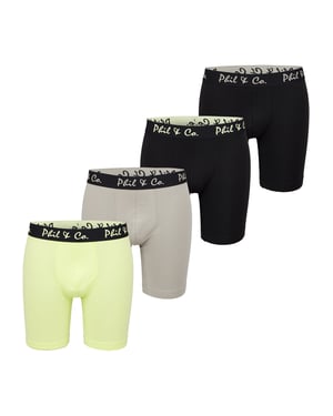 Boxer Briefs Long Boxer 4-Pack