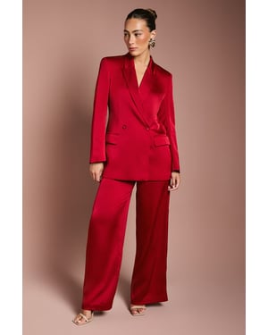 Satin Flare Trouser