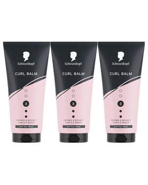 SK Styling Balm Curl HL3 150ml Hair Cream for Curls & Waves, 3 Pack