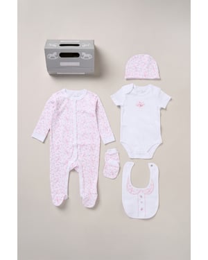 Cotton 5-Piece Baby Gift Set