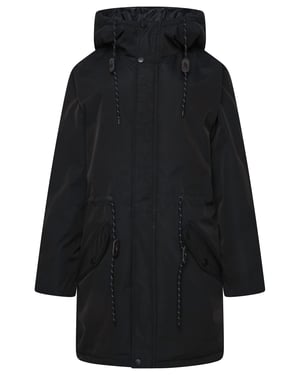 Bobbie Unisex Padded Coat Black