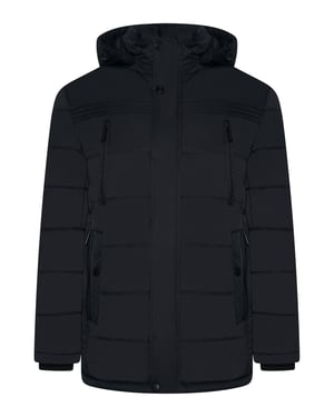 Jude Hooded Puffer Jacket Navy