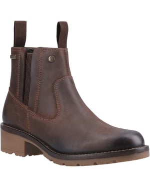Hunter Skye Dealer Boot Leather Women's Brown Boots