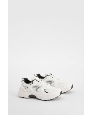 Sporty Panelled Trainers