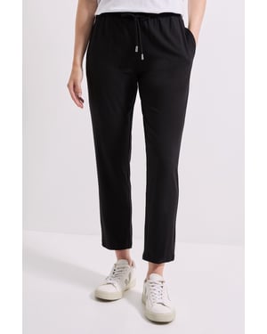 Shirred Waist Jersey Jogger