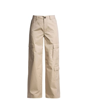 Parajumpers Sun Kissed Beige Cargobroek Met Wijde Pijpen