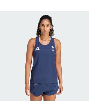 Team GB Adizero Running Tank Top