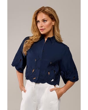Tirzy Blouse Navy