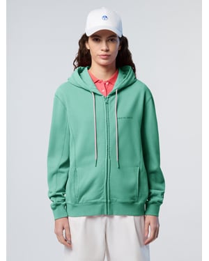 North Sails Hoodie med North Sails tryck