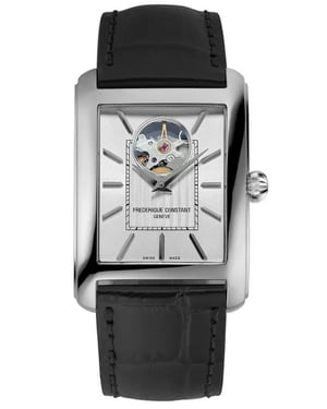 Frédérique Constant Carree Heart Beat Heren Horloge Zwart FC-311S4C26