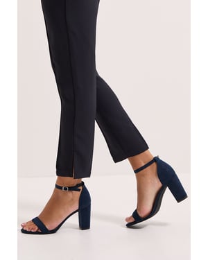 Wide Fit Spark High Block Heel Sandals