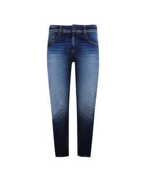 Diesel 1979 Sleeker-r Donkerblauwe Denim Broek