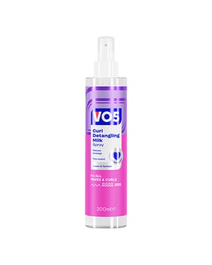 VO5 Curl Detangling Milk 200ml, Frizz Control, Curly Hair Leave-In Formula