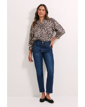 Leopard Printed Overhead Shirt
