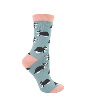1 Pack Ladies Novelty Animal Patterned Bamboo Socks