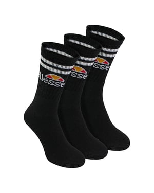 3-Pack Herr Vulloni Jacquard Logotyp Sportstrumpor