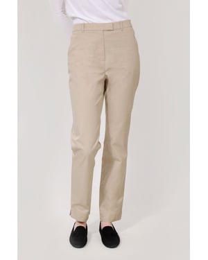 Straight Leg Chino Trousers