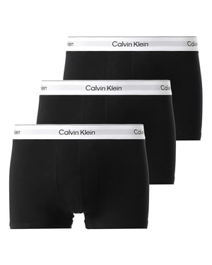 Calvin Klein Onderbroeken 3-Pack Icon Stretch Boxers Zwart