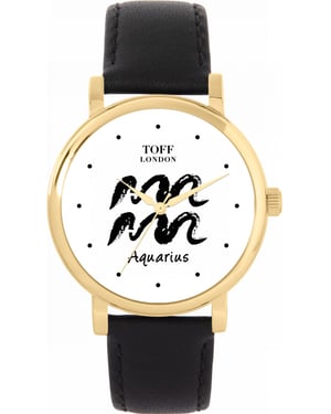 Toff London TLWS-35807 Ladies White Aquarius Watch