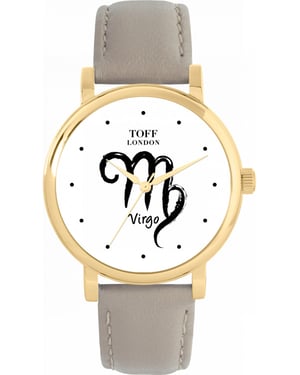 Toff London TLWS-92419 Ladies White Virgo Watch