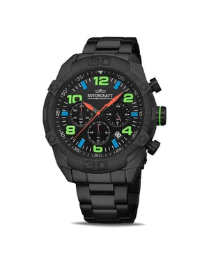 Rotorcraft Horloge Radiant Chrono Zwart