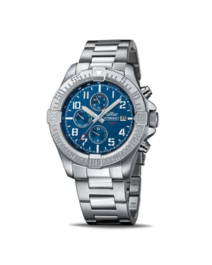 Rotorcraft Horloge Centurion Dual Time Zilver