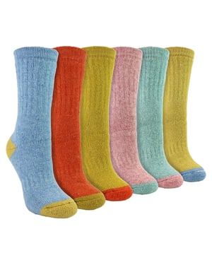 6 Paar Dames Alpaca Lounge Sokken Voor Het Bed