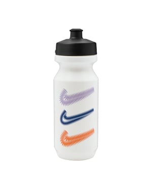 Nike Big Mouth Graphic Sports Bottle (White/Black)