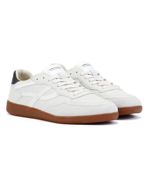 Pompeii Elan Sala Leren Witte Sneakers Voor Heren