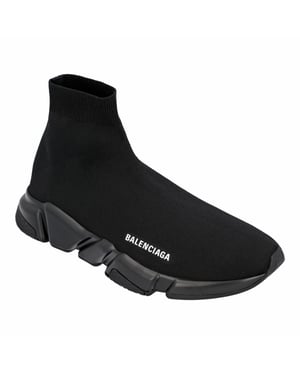 Balenciaga Heren Speed Sneakers in Zwart