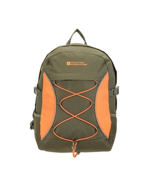 Mountain Warehouse Bolt 18L rugzak (Khaki/Oranje)