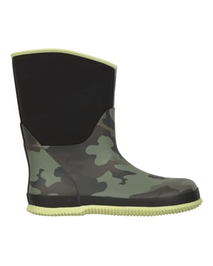 Mountain Warehouse Puddle Camo Wellington-stövlar för barn/unga (Svart)