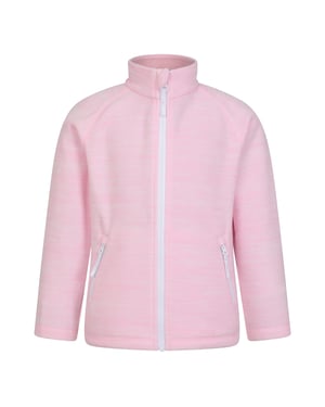 Mountain Warehouse Kinder/Kids Snowdonia Fleece Jas (Lichtroze)