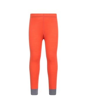 Mountain Warehouse Kinder/Kids II Merino Wol Base Layer Broekje (Oranje)