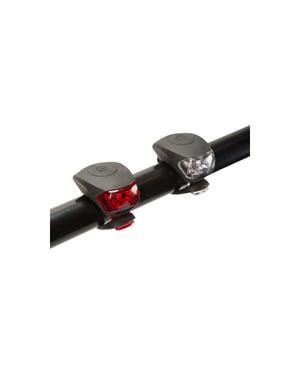 Mountain Warehouse Fietslamp (Set van 2) (Zwart)