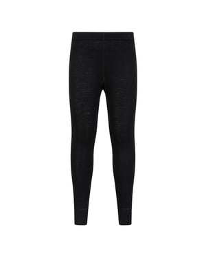 Mountain Warehouse Kinder/Kids II Merino Wol Base Layer Broekje (Zwart)