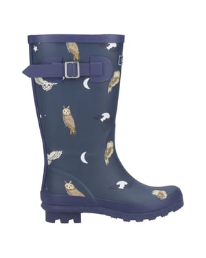 Cotswold Kinder/Kinder Woodland Uil Wellington Laarzen (Blauw)