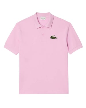 Lacoste Unisex L.12.12 Original Pique Poloshirt voor volwassenen (Roze)