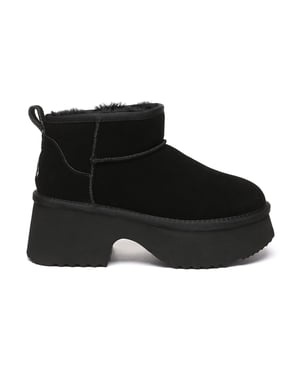 EVER AU Australia Women Nicobar 3-Way Style Platform Mid Boots