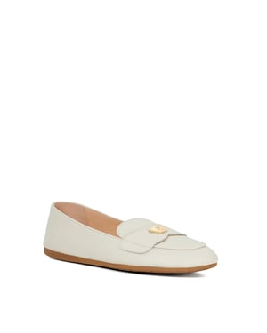 Dune Ladies Gina - Logo Plate Moccasin