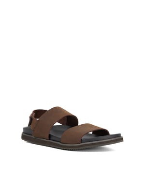 Dune Mens Idealistic - Utilitarian Strap Leather Sandals