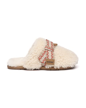 EVER AU Australia Women Moorhen Sheepskin Bow Slippers