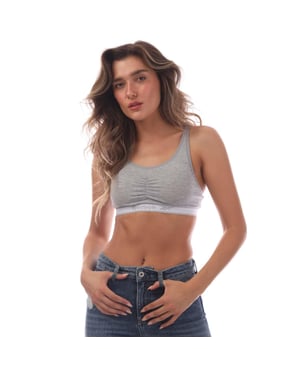 Reebok Dam/Damer Jackie BH (Grått)