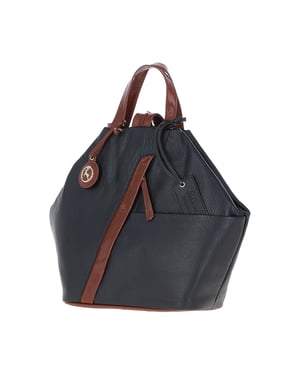 'Lydia' Convertible Real Leather Tote Backpack