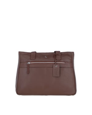 'London' Real Leather Shoulder Bag