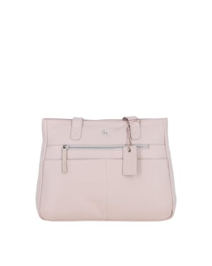 'London' Real Leather Shoulder Bag